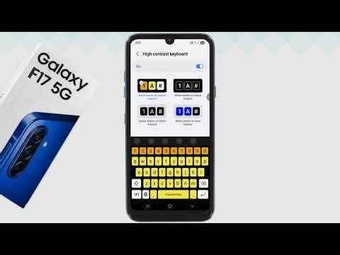 Samsung F17 5G - How To Change Keyboad Colour | Samsung F17 Keyboard Ka colour Kaise Change Karen