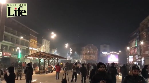 2.1K views · 38 reactions | #NewYear #celebrations may not be an alien phenomenon around the #globe but for many in #Kashmir, the last day of #2023 which was celebrated across many places in the valley, was entirely a new experience, Watch the video of celebrations | Kashmir Life | Facebook