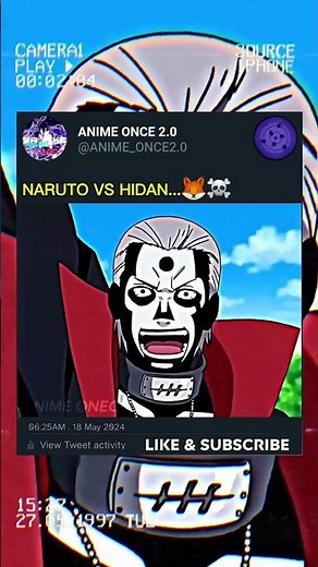 NARUTO VS HIDAN🦊😱#shorts #shortsfeed #viralshorts