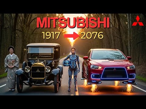 MITSUBISHI Car Evolution (1917–FUTURE) | From Lancer to HyperEvo