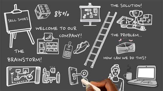 Chalkboard Animation Video