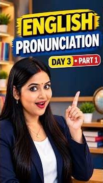 Most Important English Pronunciation Rules | Day 3 Part 1