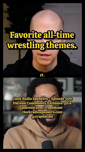 Clock Radio Speakers | Podcast on Instagram: "Armond & Doc share a few of their favorite all time wrestling theme songs. From Big Van Vader to Ted Dibiase, this was a question posed from the Patreon community in celebration of our 500th episode, as we held a Q&A. Leave a comment with your favorite themes. #wwf #wwe #wcw #wrestling #themesong"