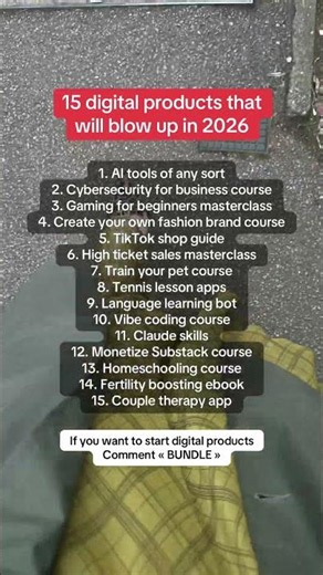 15 digital product ideas that will blow up in 2026
