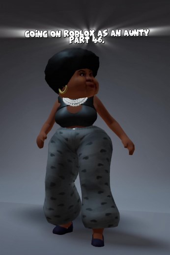 Going on Roblox as an Aunty👵🏾✨ Part | 46. #auntyseasalt #madea #viral #fyp #auntyonroblox #robloxgranny #auntygranbabies #bblonroblox #gyatt