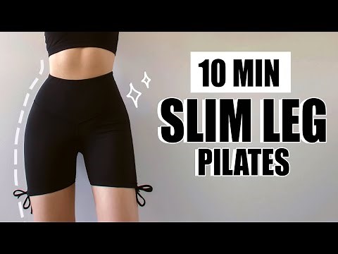 10 MIN SLIM LEGS PILATES WORKOUT | Inner Thigh Burn For Lean Legs | Kpop Idol Body Shape | Mish Choi
