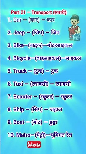 Daily use words with Nepali pronauntion part 21 let's learn easy #englishlanguageimprovement