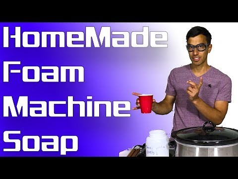 Homemade Foam Party Fluid DIY Video Recipe