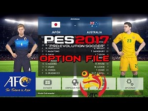 PES 2017 / ASIA - SELECCIONES (OPTION FILE) / PS4