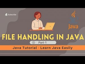 File Handling in Java Part- 1 || Java Tutorial || Std 12 - Chapter-11