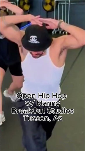 🔥Open Hip Hop w/ Manny at BreakOut Studios in Tucson, AZ 🔥 #breakoutstudios#adultdanceclasses