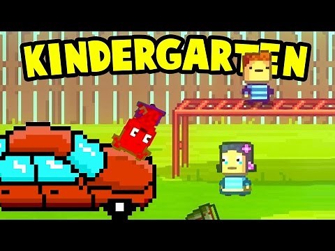 Kindergarten - WE HIT CINDY WITH A CAR! Collecting Monstermon Cards - Kindergarten Gameplay Part 7