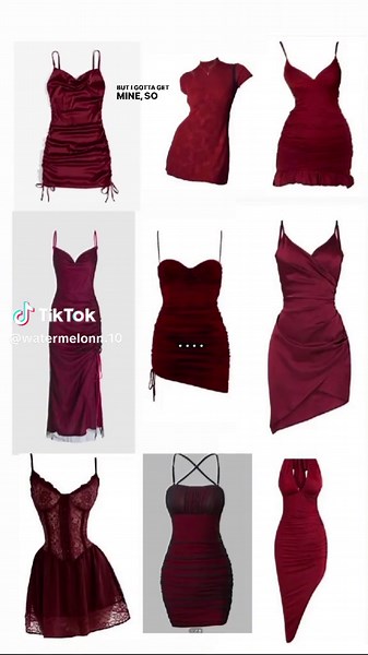 Stunning Dark Red Bodycon Dress Fashion Inspiration