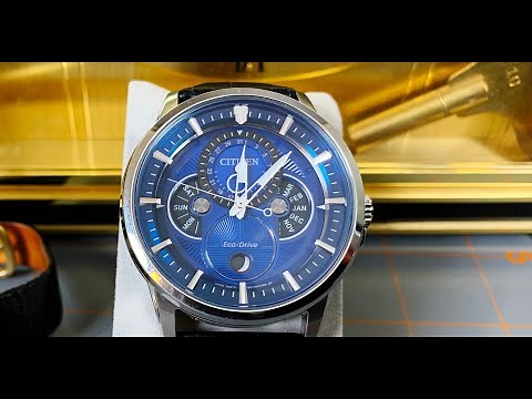 Citizen MoonPhase Watch CITIZEN Calendrier Multifunction Moonphase Men's Watch