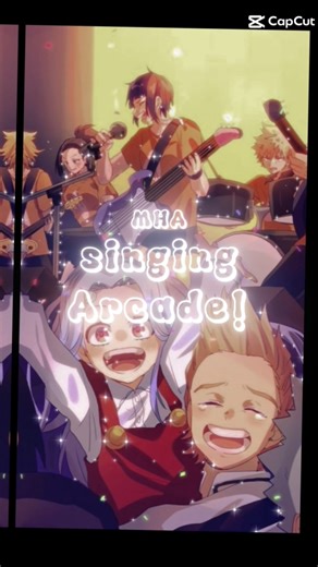 mha singing arcade! #anime #bnha