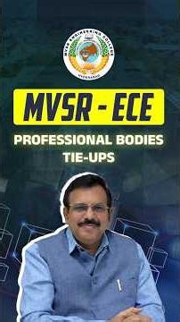 MVSR College of Engineering | MVSR Engineering College | ECE Engineering | MVSREC