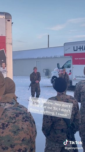 ‘‘Twas fun. Much snow was thrown. #usmc #cold #training #military #fy #marines #fyp