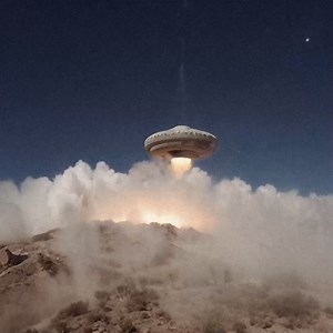 43K views · 606 reactions | This UFO stays suspended, defying gravity #alien #ufo | Hiking the Mystery | Facebook