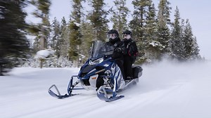 In case you missed it yesterday! Check out our 2024 full line video with Jaret and Delaney sharing their excitement for NEXT WINTER! Even though this winter isn't over yet! Who else still has snow? #yamahasnowmobiles #RevsYourHeart | Yamaha Snowmobiles