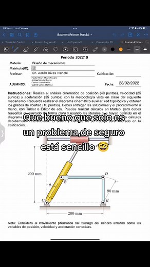 Diseño de Mecanismos en Ingeniería Mecatrónica