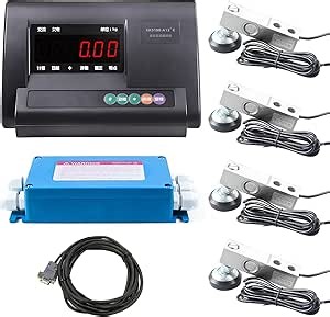 Industrial Floor Scale & Professional Platform Scale with Digital Indicator, Heavy-Duty 11000 lb Weighing Scale for Warehouse Shipping Farm Livestock Use