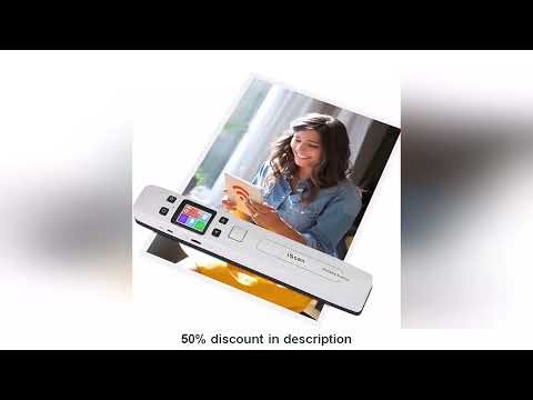 Why Everyone’s Talking About This Product! Mini iScan Portable 1050DPI Wand Document Images Scann