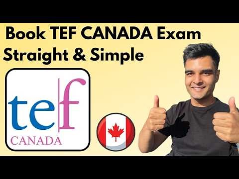 How to book TEF Canada French Immigration exam (Its so simple!)
