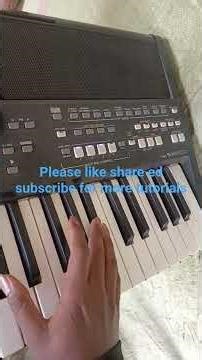 seben tutorial for bigginers🔥,, stay tunned for more pianotutorials#1000subscriber #piano #music