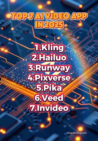 Top 7 AI Video Editing Apps for 2025