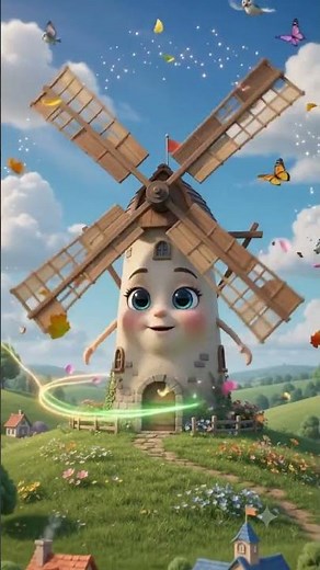 **🌬️ Windmill Facts for Kids | Learn About Wind Energy | 3D Cartoon | MiMi Toons**