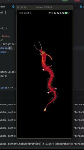 🐉 Realistic Dragon Animation in Flutter | Insane Custom Painter UI