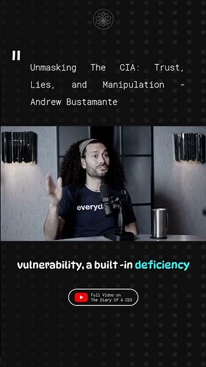 Unmasking The CIA: Trust, Lies, and Manipulation - Andrew Bustamante