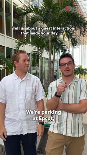 Memorable Interactions with Guests at Epcot✨