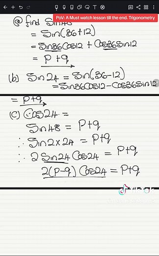 Grade 12 Trigonometry #grade12