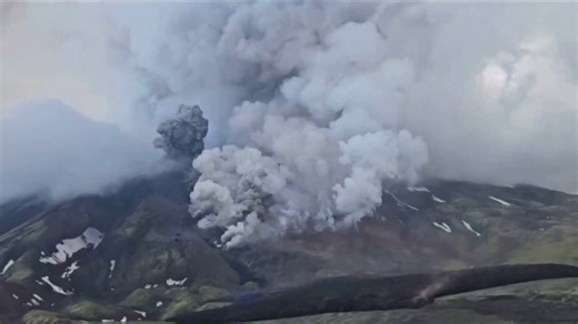 Volcano erupts in Russia for first time in centuries, days after 8.8 earthquake