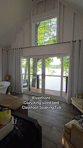 1.7K views · 197 reactions | Riverfront honeymoon cabins on the banks of the Hiwassee River with romantic amenities, perfect for an adults only vacation or special occasion. Add on a full meal plan, private chef or couples massage for a truly luxury experience. Many nearby activites, hikes, waterfalls, and restaurants. #anniversary #honeymoon #romantic #tennessee #chattanooga #cabin #weekendgetaway #natureescape #relaxandunwind | Hiwassee River Retreat | Facebook