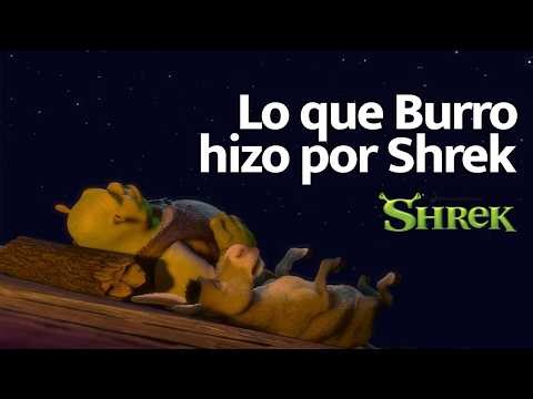 La verdadera historia de amor de Shrek no es con Fiona | La amistad de Shrek y Burro