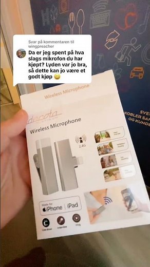 Valg av trådløs mikrofon til iphone