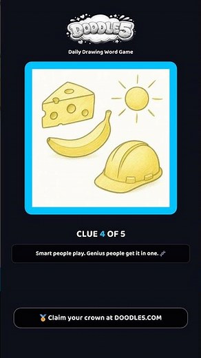 5 doodles, 1 mystery word. Can you crack it? #Shorts