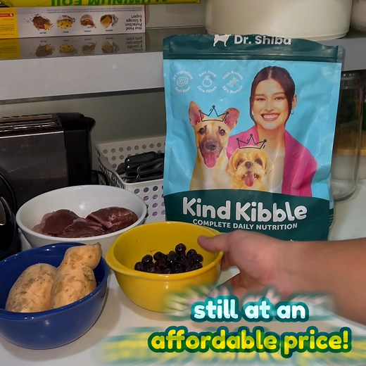 Say goodbye to filler-packed kibble! Dr. Shiba's Kind Kibble offers real meat, superfoods, and a balanced diet your dog will thrive on. Keep tails wagging with nutritious meals they’ll love! Try today for your dog 🐕 | Dr Shiba