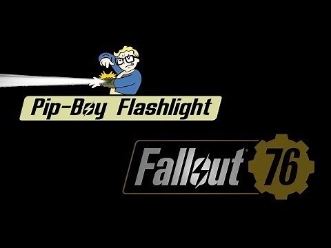 How To Turn On The Pip Boy FLASHLIGHT in FALLOUT 76 for PC - BETA