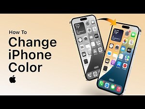 How To Change an iPhone From Black And White To Color?