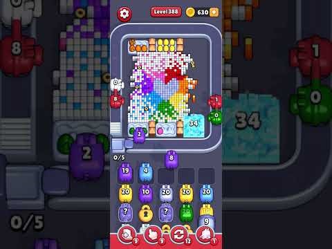 pixel flow solution niveau 388 #games #gaming #puzzle #puzzlegame #androidgames