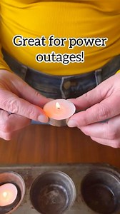 DIY Pot Warmer 🙌If you ever lose power, remember this! 💡 This #diy pot warmer is perfect for tea or cup of noodles. Water takes about 20 minutes to get hot. #coldweather #storm #coldweather #LifeHacks | Randy & Mandy and Friends