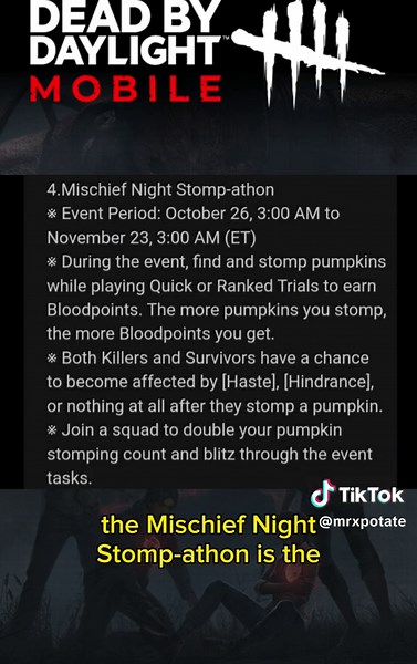 Dead by Daylight Halloween Update: Patch Notes, New Skins, and More