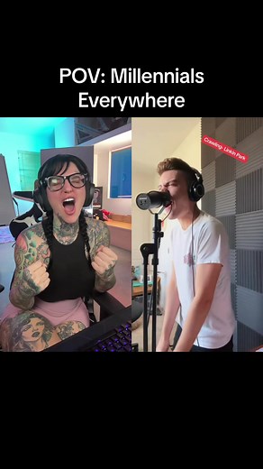 Chester Bennington Sound-Alike Kid Amazes Millennials | Duet with @Dakota