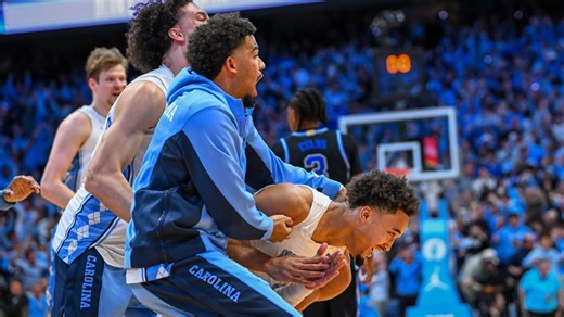 Seth Trimble's late 3 lifts UNC over Duke in 'special' rivalry finish