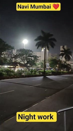 Navi Mumbai Vashi at Night 🌃 | Hidden Beauty You’ve Never Seen!2025