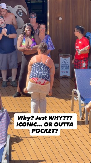 Adventures In Retirement on Instagram: "Legend of Lido on Carnival Magic went sideways AGAIN  she came out twerking and pulling stuff down , then strutted to the judges to shake it some more! Iconic confidence or too much for a family friendly cruise stage? What do you think & what would you rate her (1–10)? #CarnivalMagic #carnivalcruise #CruiseLife #LegendOfLido"