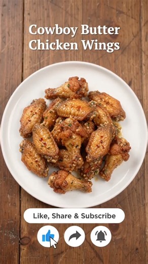 Cowboy Butter Chicken Wings | Wing Night Will Never Be the Same 🧈